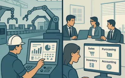 ERP ou GPAO : quelles différences dans l’industrie ?